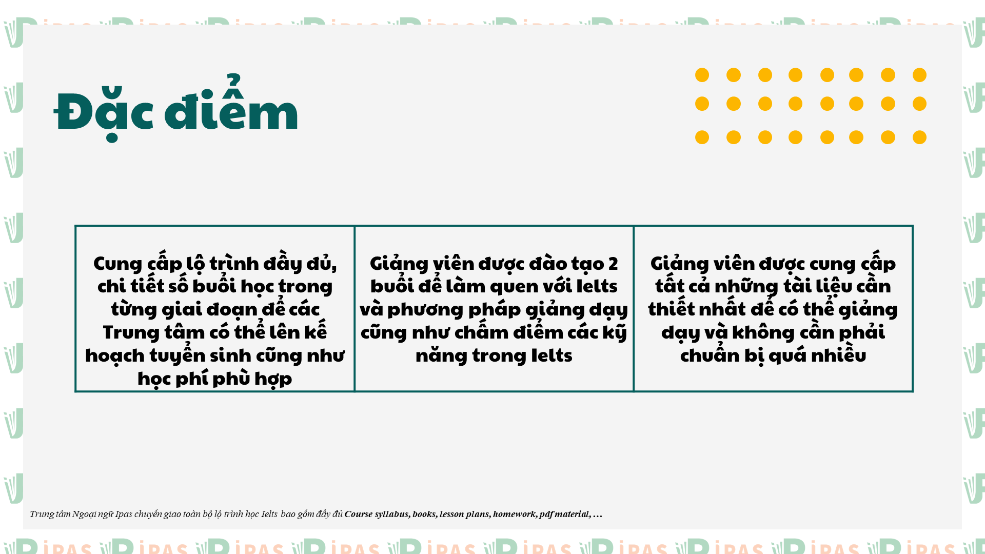 CHUYỂN GIAO LỘ TRÌNH ĐÀO TẠO IELTS, HỖ TRỢ ĐÀO TẠO GIẢNG DẠY FREE 100% VÀ CẬP NHẬT LỘ TRÌNH TRỌN ĐỜI